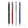 Canetas de tela sensível ao toque de metal Stylus Slim multicoloridas